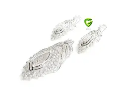 نیمست نقره کشیده کد1000