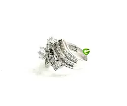 انگشترنقره سولیتر کد 1165