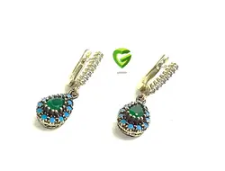 نیمست نقره عثمانی زمردکد963