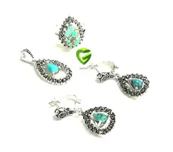 نیمست نقره فیروزهاشک کد949