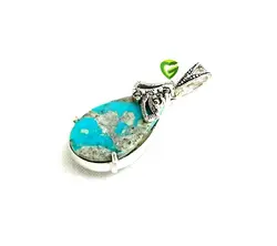 آویزنقره فیروزه اشکa کد937
