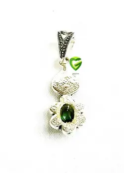 آویزنقره فیروزه اشک9 کد933