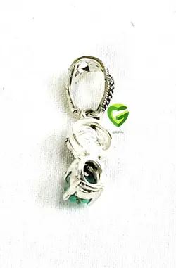 آویزنقره فیروزه نیشابورریز3 کد927