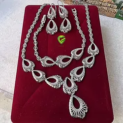 سرویس نقره گلی کد884