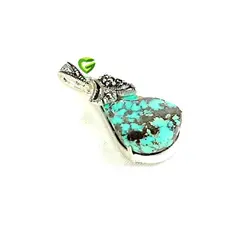 آویزنقره فیروزه اشک5 کد888