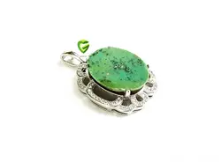 آویزنقره فیروزه جواهر1 کد851