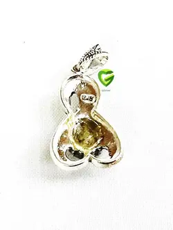 آویز نقره فیروزه کد854