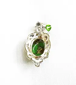 آویزنقره فیروزه شیک4 کد853