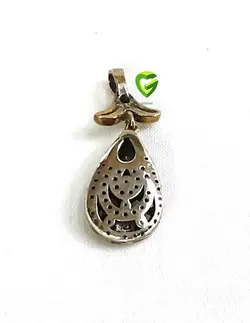 آویزنقره عثمانی اشک1 کد848