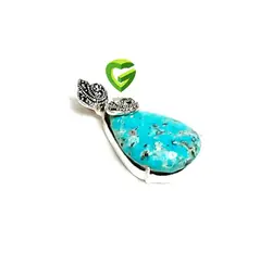 آویزنقره فیروزه کرمان کد825