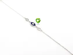 دستبندنقره ریزدرشت کد 820