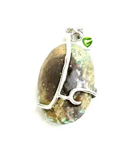 آویزنقره سنجاقک گل کد819