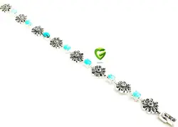 دستبندنقره فیروزه زیبا کد817