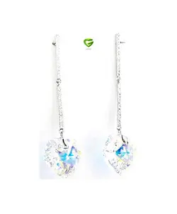 گوشواره سواروسکی بلند کد786