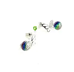 گوشواره سواروسکی پروانه کد779