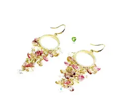 گوشواره سواروسکی کشکولی کد753