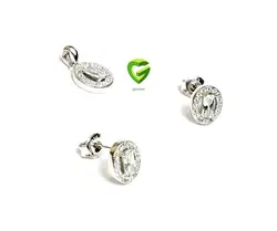 نیمست نقره بیضی کد727