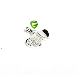 نیمست نقره دوقلب کد718