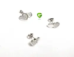 نیمست نقره دوقلب کد718