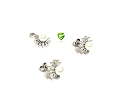 نیمست نقره مروارید کد696