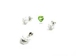 نیمست نقره گلدان کد674