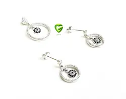 نیمست نقره دوحلقه کد664