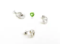 نیمست نقره گردباگت کد651