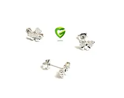 نیمست نقره پروانه2 کد649