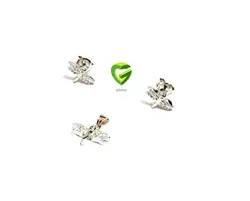 نیمست نقره سنجاقک کد644