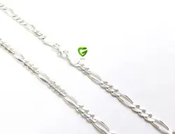 زنجیرنقره فیگارومتوسط کد 635