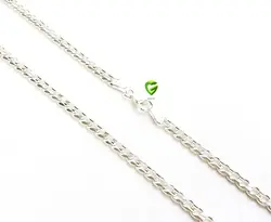 زنجیرنقره کارتیرتراش کد 634