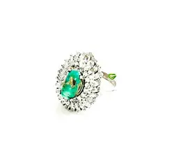 انگشتر نقره زنانه10 کد616