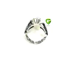 انگشترعقیق کبود خراسان2 کد591