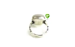 انگشترنقره عقیق رگهدار کد587