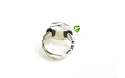 انگشترنقره عقیق سوسنی کد579