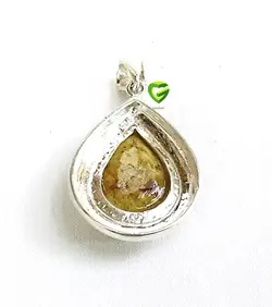 آویز نقره فیروزه کد552