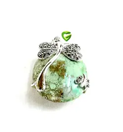 آویزنقره فیروزه اصل کد550