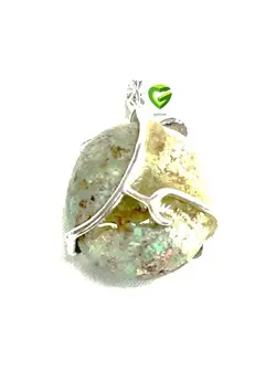 آویزنقره فیروزه اصل کد550