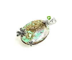 آویزنقره فیروزه اصل کد547