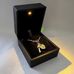 جعبه انگشترمشکی کد 523