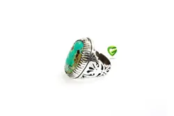 انگشترنقره مردانه فیروزه کد516