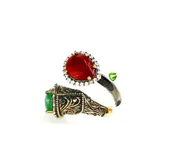 انگشترنقره عثمانی اشکی کد512