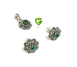 نیمست نقره سبزدالبر کد478