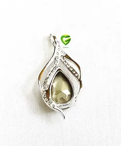 آویزسواروسکی نقره بنفشی کد436