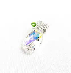 آویزسواروسکی نقره کد 418