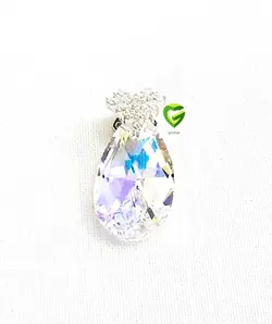 آویزسواروسکی نقره کد 418