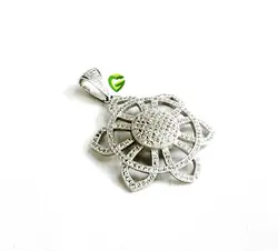 آویزنقره جواهر سپر کد384