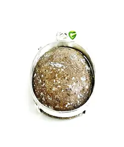 آویزنقره فیروزه بزرگ کد343