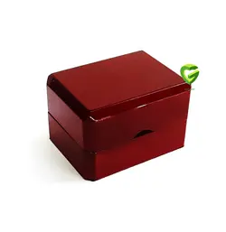 جعبه انگشترزوج آلبالویی کد331