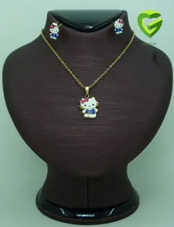 نیم ست کودک ابی کد 304